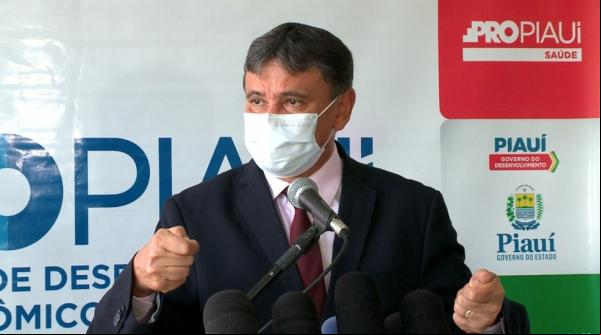 Governador do Piauí Wellington Dias (PT) decreta antecipação de feriados e anuncia propostas de restrições de atividades.(Imagem:TV Clube)