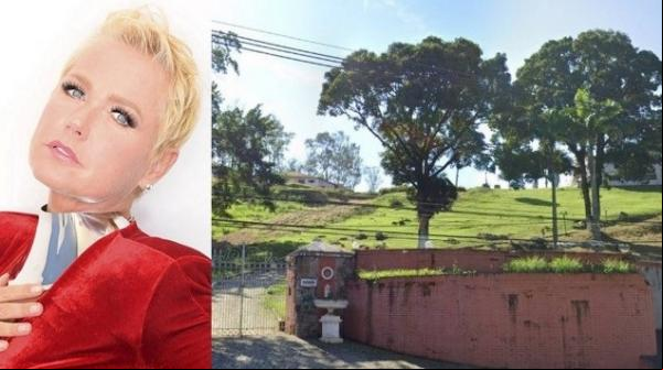 Xuxa voltou à Casa Rosa para gravar documentário.(Imagem:Blad Meneghel / Reprodução / Agência O Globo)