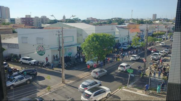 Local onde foi realizado o velório na funerária Lótus.(Imagem:Reprodução)