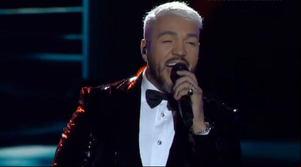Belo faz show em BH com música sobre separação no repertório.(Imagem:Reprodução/Globoplay)