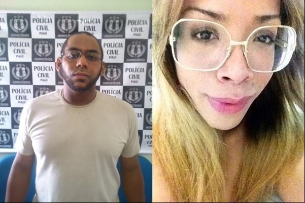 Luis Antunes e Makelly Castro.(Imagem:GP1/Reprodução )