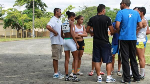 Atletas vivem expectativa para a seletiva piauiense para o N/NE.(Imagem:Náyra Macêdo/GLOBOESPORTE.COM)