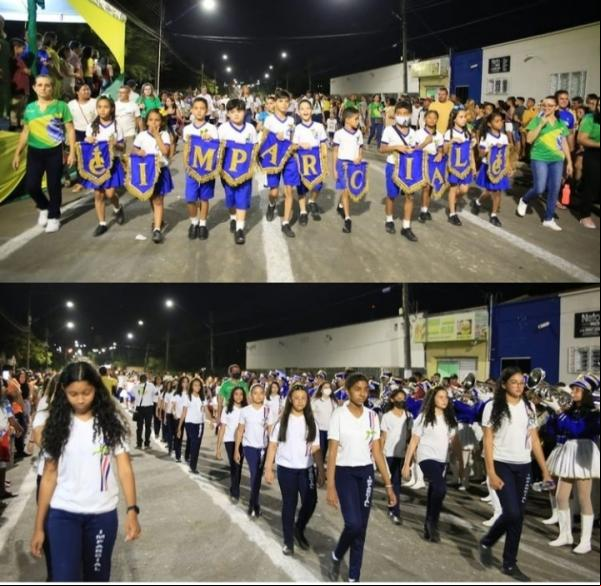 Barão de Grajaú realiza desfile cívico pelo Bicentenário da Independência do Brasil(Imagem:Reprodução)