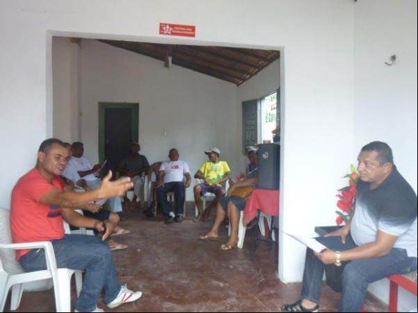 Reunião traça metas para a construção da sede própria do Diretório Municipal do PT.(Imagem:FlorianoNews)