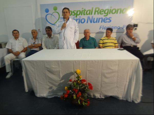 HRTN recebe 2 novas ambulâncias.(Imagem: FlorianoNews)