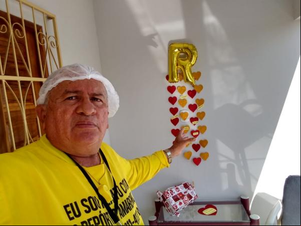 Repórter Amarelinho tem diagnóstico positivo para coronavírus.(Imagem:FlorianoNews)