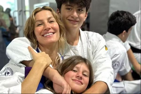 Gisele Bündchen é mãe de Benjamin e Vivian Lake.(Imagem:Reprodução/Instagram)