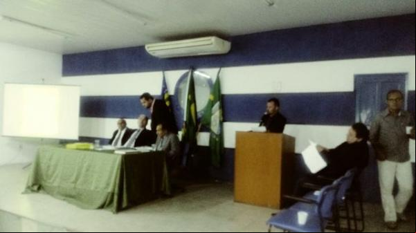 Brincantes apresentam projeto do Festival Nordestino no legislativo municipal.(Imagem:FlorianoNews)