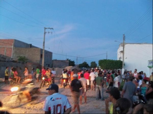 Explosão em obra de posto de combustível causa medo e provoca estragos em Jaicós(Imagem:Divulgação)