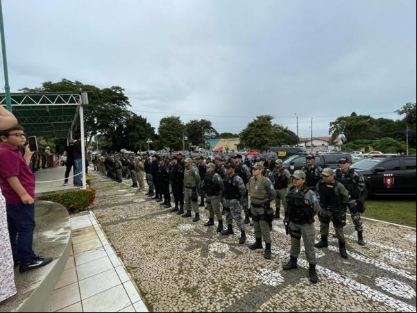Força Nacional capacita 60 PMs do Piauí para reduzir criminalidade no estado.(Imagem:Divulgação/PMPI02)
