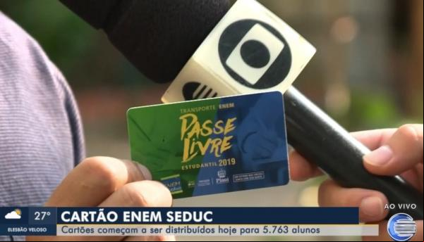 Mais de cinco mil estudantes devem receber cartão e Livre Enem.(Imagem:Reprodução/TV Clube)