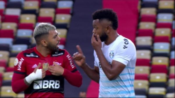 Após derrota do Flamengo, treta de Gabigol x Borja viraliza(Imagem:Reprodução)
