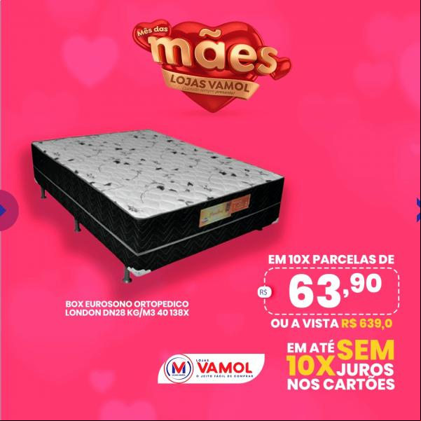 Semana especial Dia das Mães é na Lojas Vamol(Imagem:Divulgação)