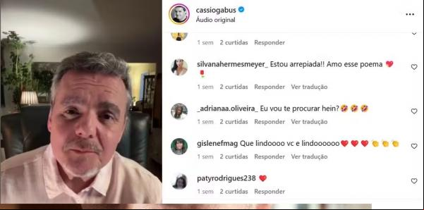 Cássio Gabus Mendes(Imagem:Reprodução/Instagram)