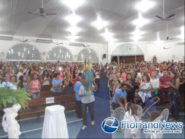 Carreata marca início dos festejos de Nossa Senhora das Graças em Floriano.(Imagem:FlorianoNews)