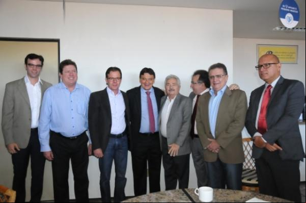 Equipe do Governo e do Sebrae(Imagem:Marcelo Cardoso)