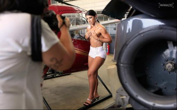 Priscila Pires - Making of (Imagem:Isac Luz / Paparazzo)