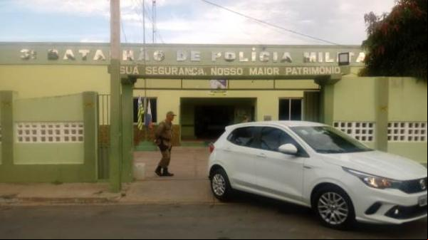 Batalhão da PM de Floriano(Imagem:FlorianoNews)