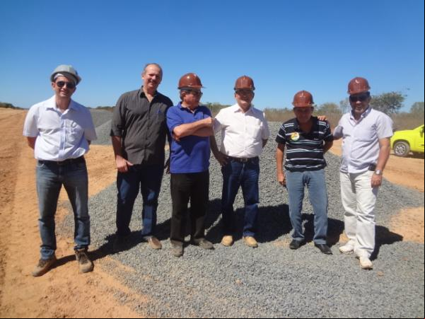 Secretário dos Transportes visita obras em Floriano.(Imagem:FlorianoNews)