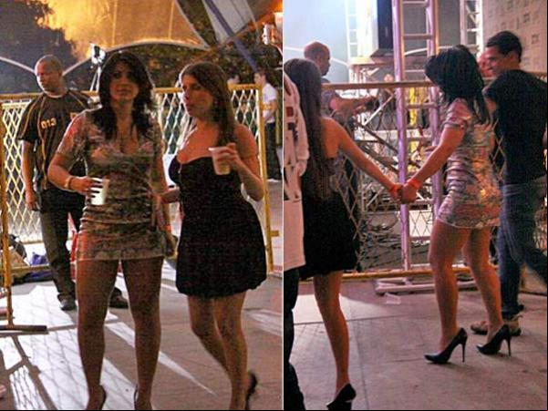 Ex-BBB tentou se esquivar do fotógrafo(Imagem:Ego.com)