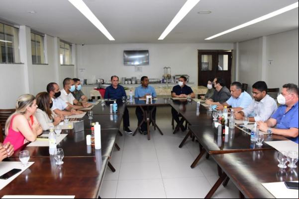 Reunião de secretários marca o início da apresentação de metas para 2022.(Imagem:Secom)