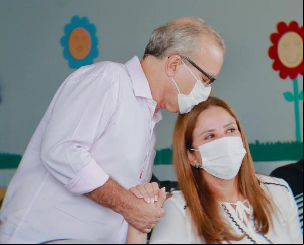 Firmino Filho e Lucy Soares(Imagem:Arquivo Pessoal)