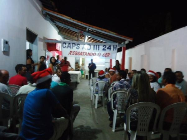 CAPS AD III realiza confraternização para pacientes em tratamento.(Imagem:FlorianoNews)