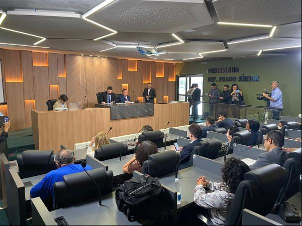 Audiência Pública na Assembleia Legislativa do Piauí (Alepi).(Imagem:Jonas Carvalho/Portal ClubeNews)