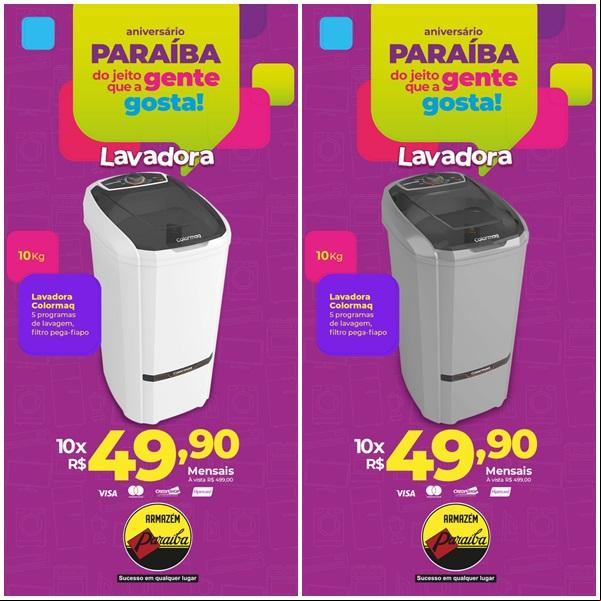 Aniversário Paraíba: Uma festa de ofertas e facilidades(Imagem:Divulgação)