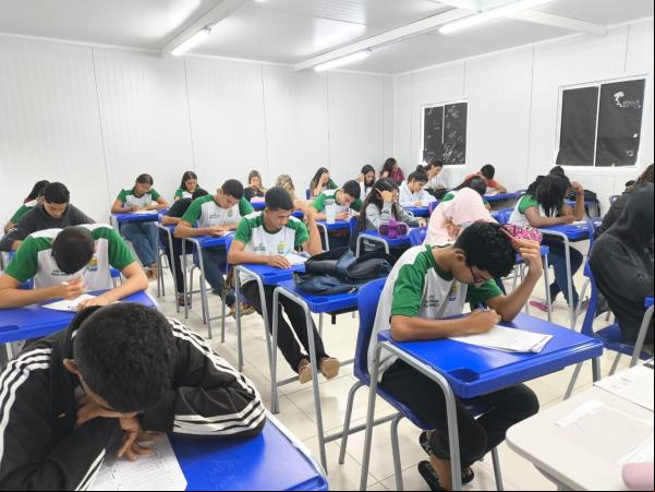 A aplicação das provas objetivas marcou a primeira etapa do processo seletivo e o resultado final será divulgado no dia 10 de abril.(Imagem:Divulgação)