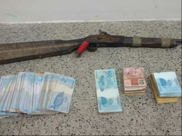 Apreensões da Operação Cangaço II, realizada pelas polícias Federal e Militar do PI no MA.(Imagem: Polícia Federal)