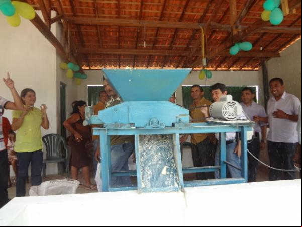 Inaugurada Casa de Farinha e Unidade de Beneficiamento de cereais na comunidade Areal.(Imagem:FlorianoNews)