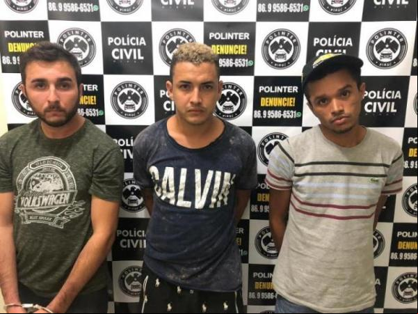 Polinter prende criminosos e apreende veículos roubados em Teresina.(Imagem:Divulgação/SSP)