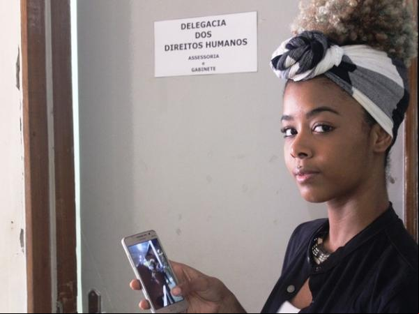 Ruana registrou boletim de ocorrência.(Imagem:Karynne Katiuzia/G1)