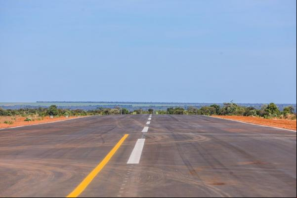 A infraestrutura possibilitará o o ao município que se destaca no crescimento econômico relacionado à produção de grãos.(Imagem:Divulgação)
