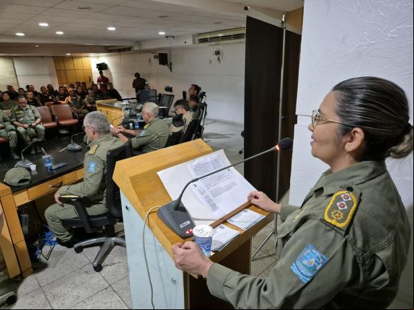 A meta da capacitação é oferecer, através da Patrulha Maria da Penha, um atendimento ainda mais qualificado para as mulheres vítimas de violência.(Imagem:Divulgação)
