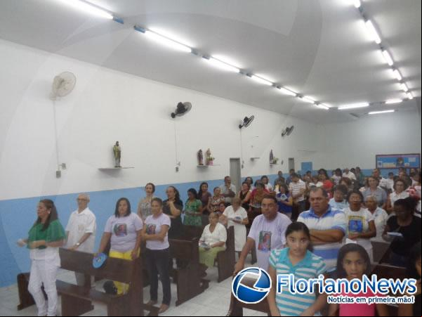 Missa celebrou cinco anos de falecimento do radialista Emídio Nonato.(Imagem:FlorianoNews)
