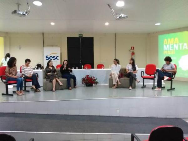 Ação do Agosto Dourado dialoga sobre a importância da amamentação em Floriano.(Imagem:FlorianoNews)