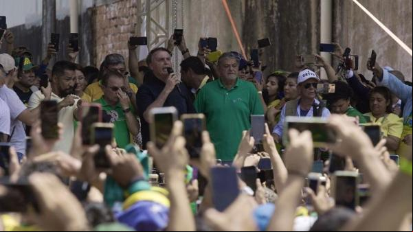 Bolsonaro ataca Lula em comício no Pará(Imagem:Reprodução)
