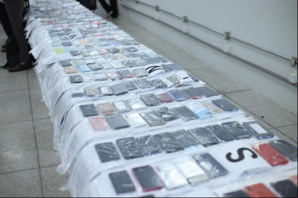 Secretaria de Segurança recupera mais de 10 mil aparelhos celulares.(Imagem:Divulgação)
