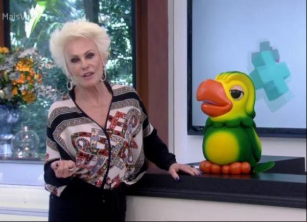 Louro José ao lado de Ana Maria Braga no
