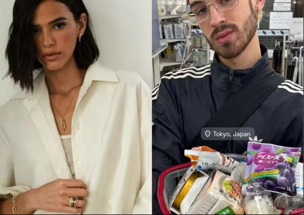 Bruna Marquezine e João Guilherme estão no Japão.(Imagem:Reprodução/Instagram)