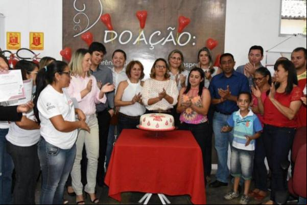 Hemocentro celebra 20 anos de história em Floriano.(Imagem:SECOM)