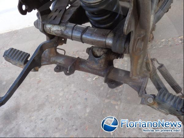Moto sem motor.(Imagem:FlorianoNews)