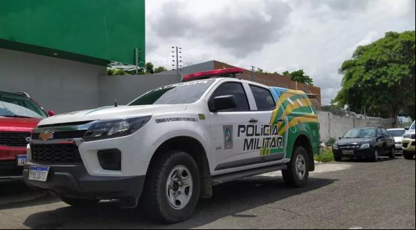 Viatura da Polícia Militar do Piauí.(Imagem:Andrê Nascimento/g1)