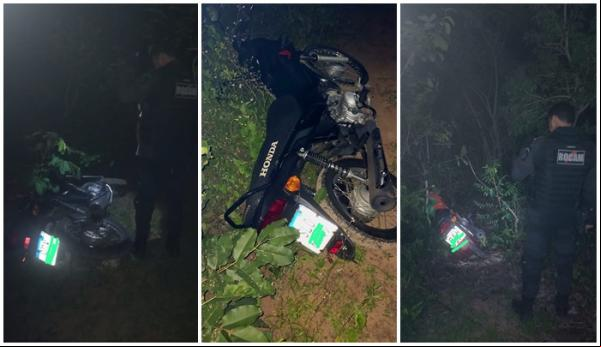 Polícia Militar recupera três motocicletas roubadas em Floriano.(Imagem:Divulgação/PM)