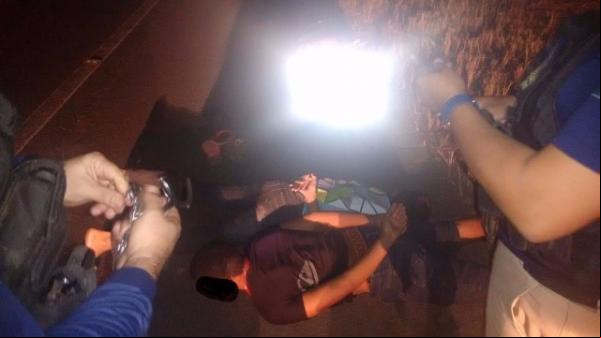 PRF prende em flagrante bando de assaltantes que fizeram arrastão em Altos.(Imagem:PRF)