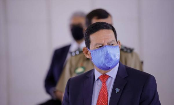 Vice-presidente, Hamilton Mourão.(Imagem:ROMERIO CUNHA / Agência O Globo)