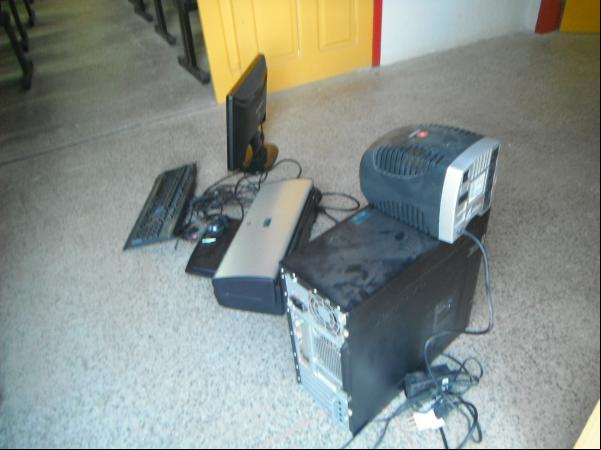 Computadores são furtados da Secretaria de Cultura de Barão de Grajaú.(Imagem:FlorianoNews)