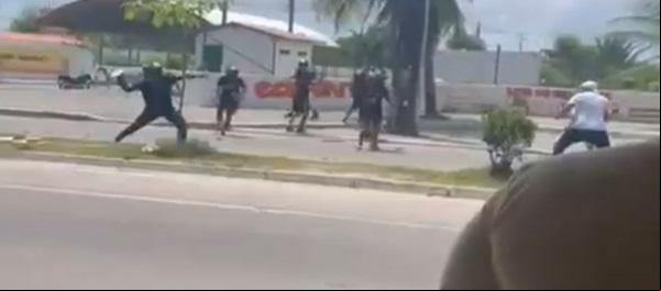 Rivalidade entre as torcidas de Ceará e Fortaleza é marcada por um histórico de violência(Imagem:Reprodução)